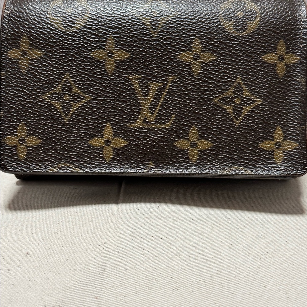 Louis Vuitton Brown Monogram Porte Monnaie Billets Tresor Wallet